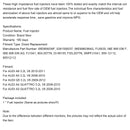 2009-2010 AUDI A4 QUATTRO 3,2L V6 1 kpl Polttoainesuutin 06E906036F 0261500037