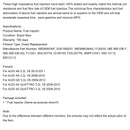 2008-2010 AUDI A5 QUATTRO 3.2L V6 1 STK Kraftstoffeinspritzdüse 06E906036F 0261500037