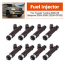 8 Stück Kraftstoffeinspritzdüsen für Toyota Tundra 2005-09 Sequoia 2005-2008 23250-0F020