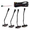 2016-2023 Toyota Tacoma Smoked Lens Amber Light Front Grille LED Light Kit