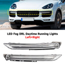 2015-2017 Porsche Cayenne 958 Par LED NEBEL-TAGFAHRLICHT DRL 95863118130 95863118230