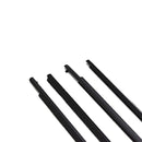 2008–2010 Toyota Highlander 4 Stück Weatherstrip Fenster Moulding Trim Dichtung Gürtel