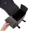 Heckbag sida sadel påse svansväska bagagepåse förvaring svart 26 l för motorcykel