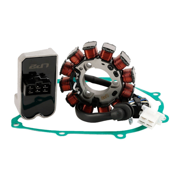 Estator de bobina magnética grom125 para motocicleta honda 2020 + regulador de tensão + junta assy 31120-k26-b01