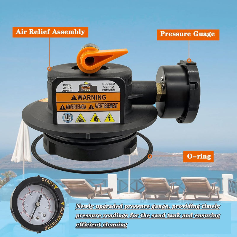 Manuaalinen ilmanvaihtokokoonpano DEX2420MAR2 patruunoille POY -suodatin