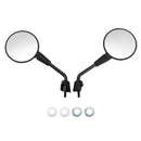 Mirror M8 Shorty left & right Black For Piaggio Vespa Primavera 50 125 150