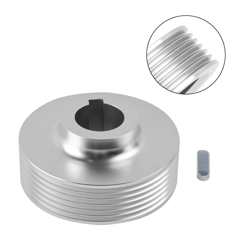 22-560/580 remskiva med nyckel. Ytterdiametern är 56 mm och hålet är 17 mm.