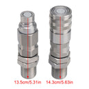 Hydraulischer Flachflächenkoppler-Kit KV14216 AT312470 für John Deere 250 315 326D