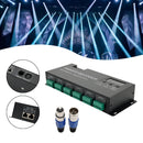 24 canales DMX 512 decodificador RGBW PWM controlador de atenuación controlador de luz de tira LED