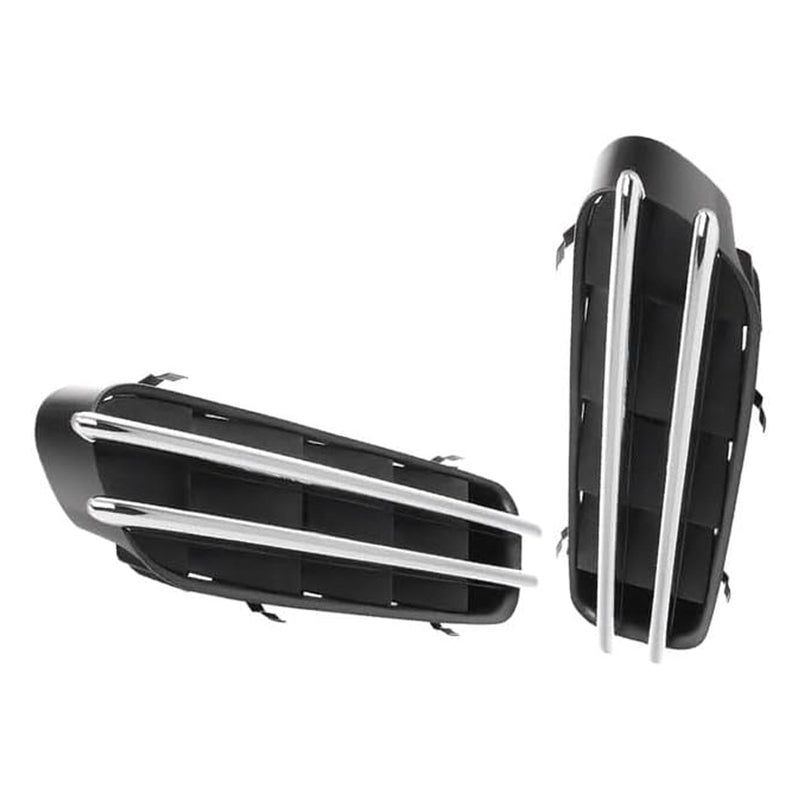 Paar Flügel Fender Grille Abdeckung Panel Für BMW 5 Series E39 E60 E61 M5 51137896850