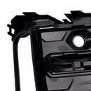 2023+ Audi A6 C8PA S-Line S6 2PCS Frontstoßstange Nebelscheinwerfer Kühlergrill Zierleiste Schwarz