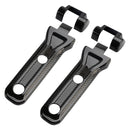 Heckklappenscharnierabdeckung aus Kohlefaser für Jeep Wrangler JL (2018–2024)