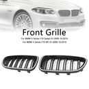 11.2009-02.2017 BMW 5 -sarja F11 Touring Munuaisten ritiläpuskuri Grille Black kiiltävä 51137203649 51137203203