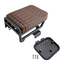 Soziussitz mit Satteltaschenhalterung für Honda CT 125 Huntercub (2020–2023), schwarz