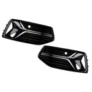 2019-2023 Audi A6 C8 2PCS Front Bumper Fog Light Cover Grille Grill 4K0807647