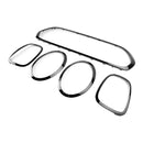 2014–2021 Mini Cooper F55 F56 F57 Schwarzer Kühlergrill Scheinwerfer Rücklichtblende