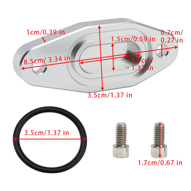 Gen 5 LT Ölkühler Bypassplatte 5,3L 6,2L LT1 LT4 L83 L86 L87 L84 L8T Block Off