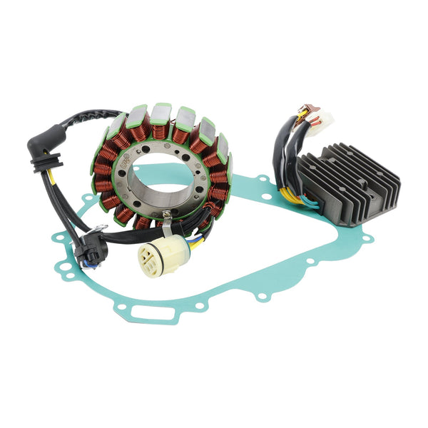 Magneto Coil Stator + Spenningsregulator + Pakning Assy For Aprilia RSV 1000 Mille Tuono SL1000 Falco 1999-2005