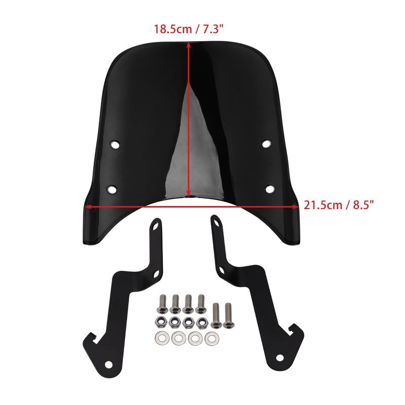 Windschutzscheibe Windschutz fit für YAMAHA XSR 155 2020-2023 XSR 125 2024-2025