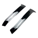 2013–2017 VW Golf 7 Variant Wagon schwarz glänzend Paar Heckscheibe Seitenflügel Spoiler