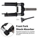 Vordergabel Stoßdämpfer mit Fußstand für Ninebot Max G30 E-Scooter