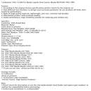 Mazda LASER Vergaser ab 1978, Teilenummer: 1942-13-600, Teilenummer: HGF136600, Teilenummer: 194213600