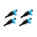 Conjunto de 4 injetores de combustível para Audi A4 1.6L (94-08) e 1.8 quattro (1995-2000), número de peça 058133551F