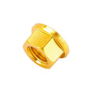 Ritzelmutternsatz M10x1,25 Gold für Aprilia RSV1000 Mille Tuono R SL1000 99-05