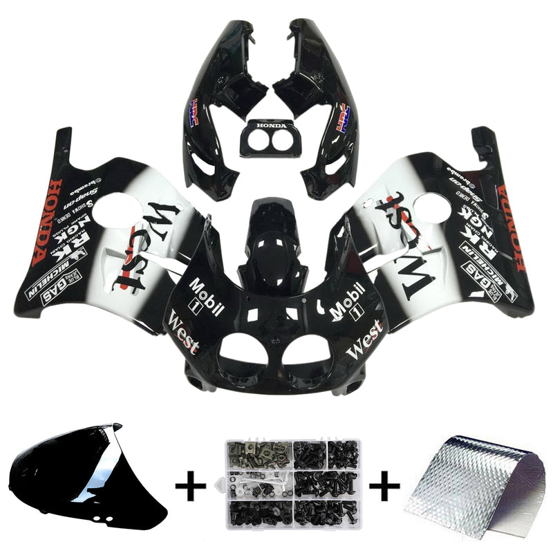 1990-1998 Honda CBR250RR MC22 Injection Fairing Kit Body Plastic ABS