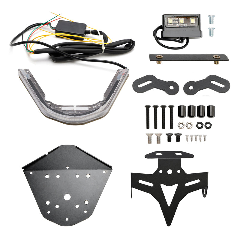 2021-2024 BMW S1000RR Kennzeichenhalter-Rahmenhalterung aus Aluminiumlegierung