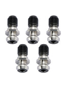 5ks CAT40 45° 0,740" Zádržný knoflík pro vytahovací čep chladicí kapaliny pro Mazak Fadal Silver