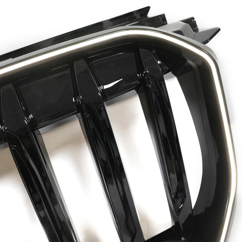 2023–2024 BMW X1 U11 U12 Glansig svart frontbädd njurgaller