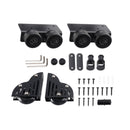 Rolling Library Sliding Ladder Hardware Kit med broms 3,3 ft rund rör