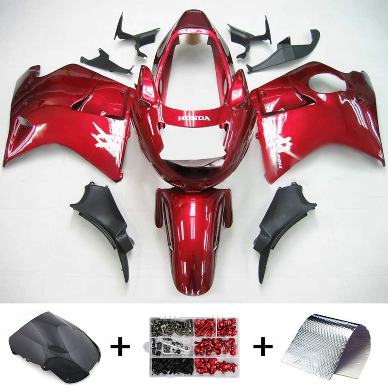 1996-2007 Honda CBR1100XX Superblackbird Injektionsabzugs Kit Bodywork ABS