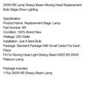 MSD 20R 440W lampe Sharpy Beam Moving Head Replacement Bulb Scene Show Lighting