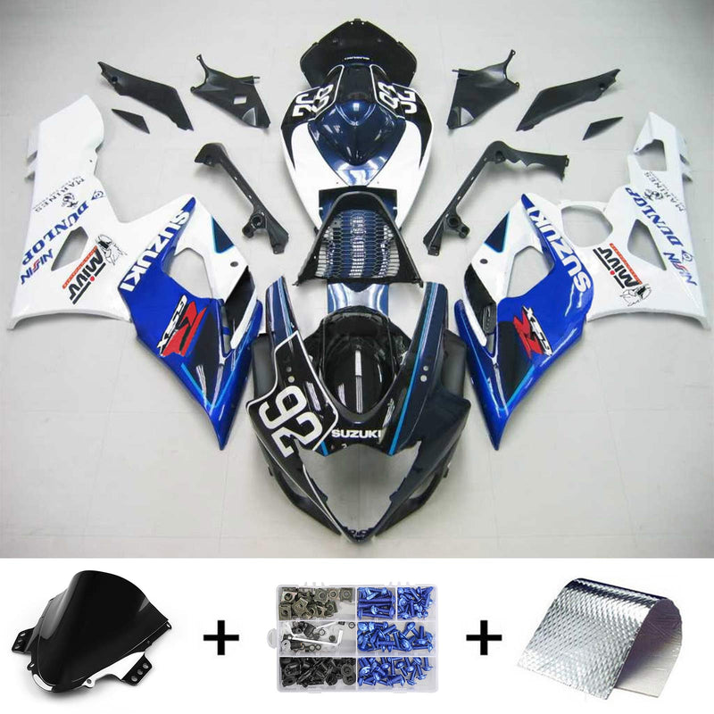 2005-2006 Suzuki GSXR1000 K5 Zestaw wyzwalacza wtrysku Nadwozie Plastik ABS