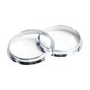 1995-2004 BMW E39 Série 5 Prata Painel de acabamento Anéis Velocímetro Painel de instrumentos 500-125