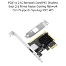 PCIE zu 2,5G Netzwerk Karte PXE Diskless Boot Netzwerk Karte Unterstützung Synology PXE WO