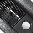 Mittelkonsolen-Radioblende mit Lüftungsschlitzen, schwarz, passend für Dodge Ram 2002-2005