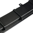 Front bumper diffuser lip made of dry carbon fiber, suitable for Mercedes-Benz G-Class W465 from year of construction 2025