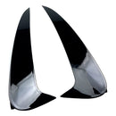 Glänzend schwarz hintere Lüftungsschlitzabdeckung für Benz C-Klasse W205 C43 C63 2014–2019