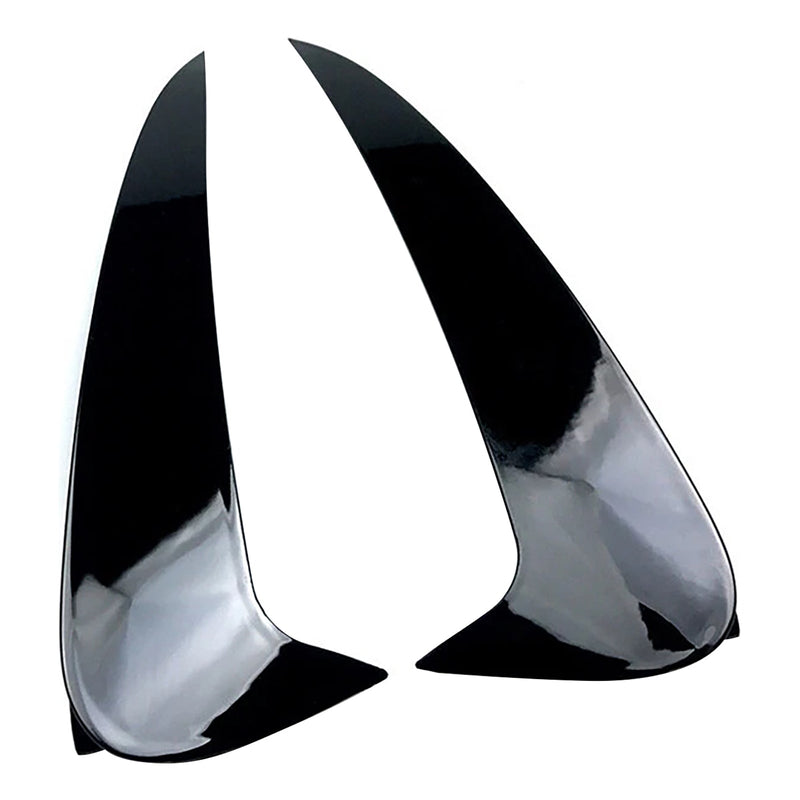 Glänzend schwarz hintere Lüftungsschlitzabdeckung für Benz C-Klasse W205 C43 C63 2014–2019