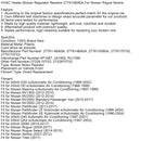 Heizungsgebläseregler-Widerstand 277614BA0A für Nissan Rogue Sentra