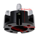 2"" Radabstandshalter-Set mit Kabeln und Radmuttern, schwarz, für Yamaha, Club Car, Ezgo Golfwagen