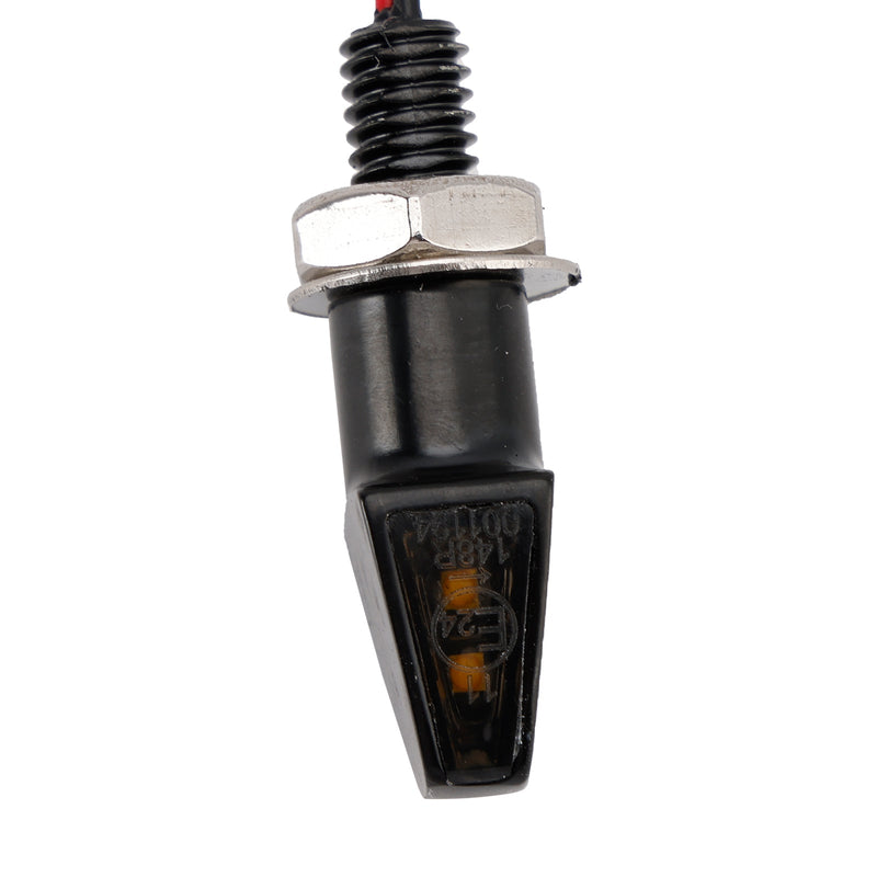 12V LED Blinker Anzeige Licht 8mm Universal Motorrad Für Yamaha