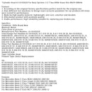 2003/09-2014/12 Mercedes-Benz Vito Bus W639 Zylinderkopf 6110105020 6460100101