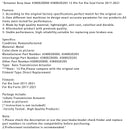 2017–2021 Kia Soul Forte Stellantriebs-Zahnrad 438002D000 438002D205 12-polig