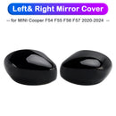 vasemmalle &amp; Oikea peilin suojus MINI Cooper F54 F55 F56 F57 2020-2024 mallille