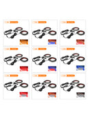 Zweifarbige LED-Lichtstreifen für Trittbrettseitenschritte für Pickup