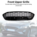ST Style Gloss Black Mesh Front Bumper Grill Für Ford Focus MK4 2018-2021